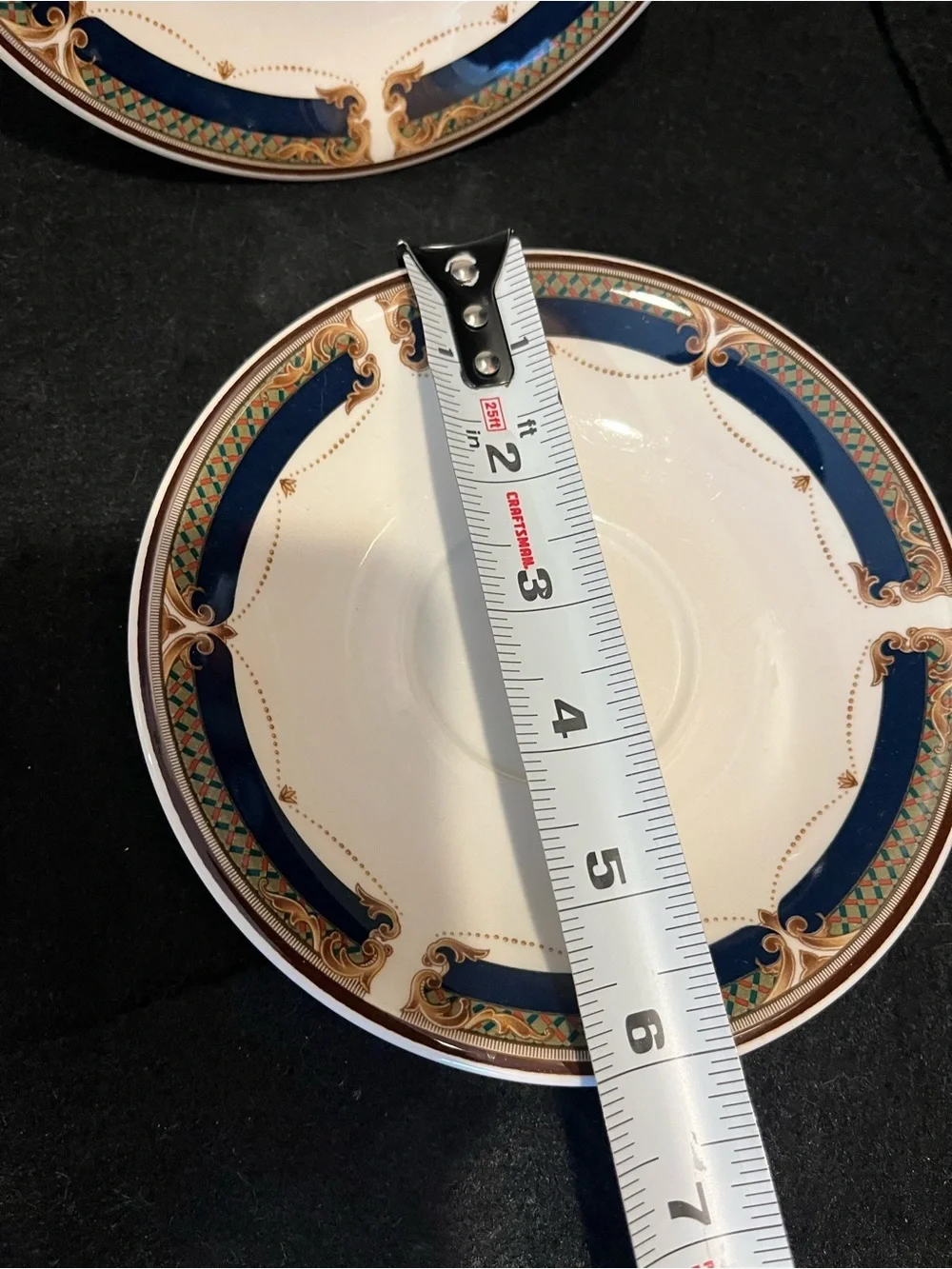 Keltcraft designed by Noritake Tranquil Glen Saucers with Duck Motif Set of 2